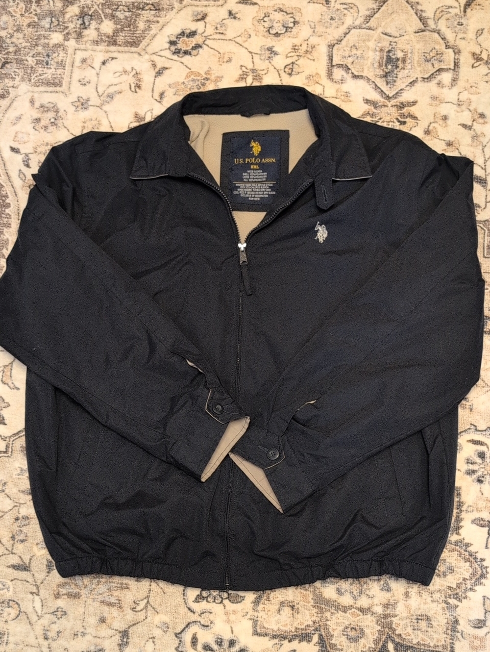 U.S. Polo Assn. Fleece Lined Harrington Jacket